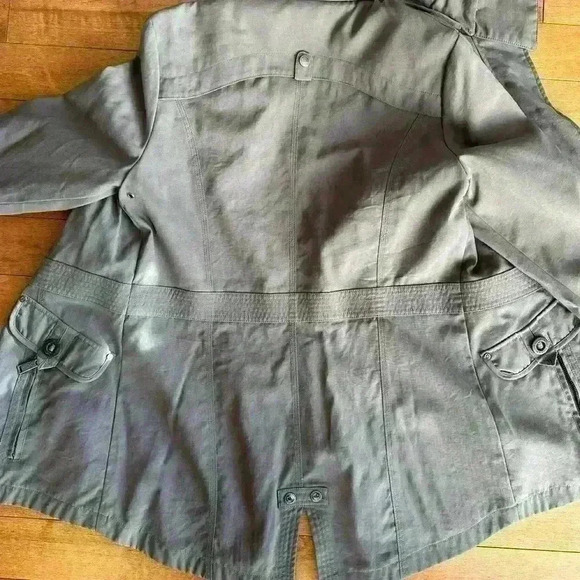 Pajar | Womens lined green utility jacket size large *like  new* - Picture 7 of 11